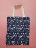 Japanese Icons All-Over Print Polyester Tote Bag